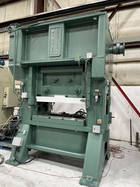 250 ton Minster E2-250-60 Hevi-stamper - Used High Speed Mechanical Metal Stamping Lamination Pr