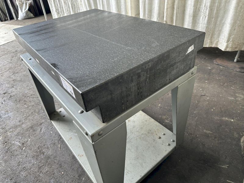 24" X 36" STARRETT GRADE AA GRANITE PLATE: STOCK #77068