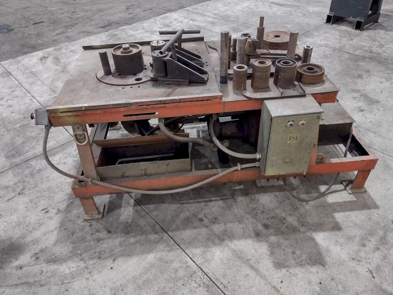 #11 IRON MASTER HYDRAULIC ROTARY REBAR BENDER & BAR SHEAR: STOCK #22436