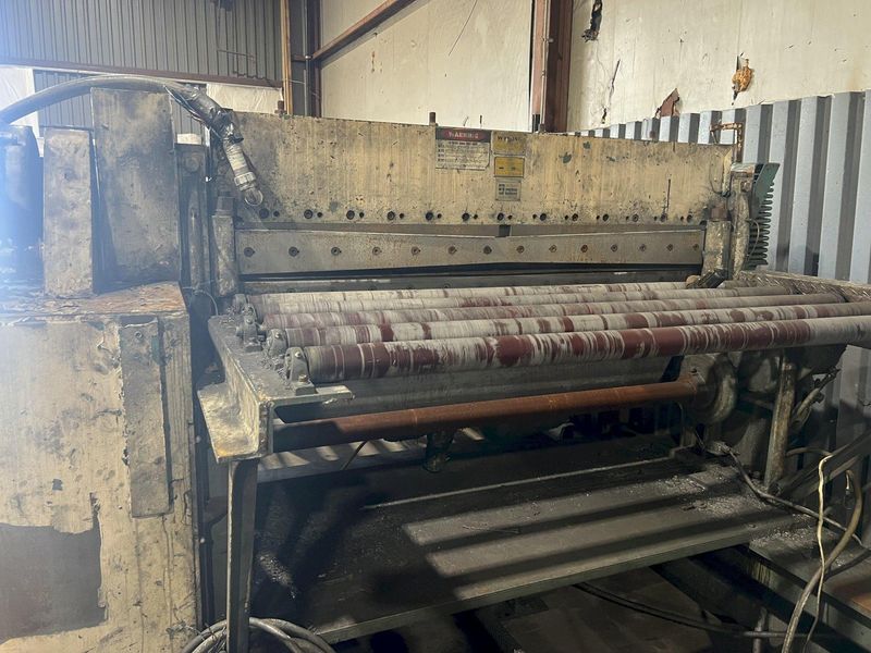72" X 12 GAUGE WYSONG MODEL #HS1072-RKB "BOW-TIE" HIGH SPEED SHEAR: STOCK #19346