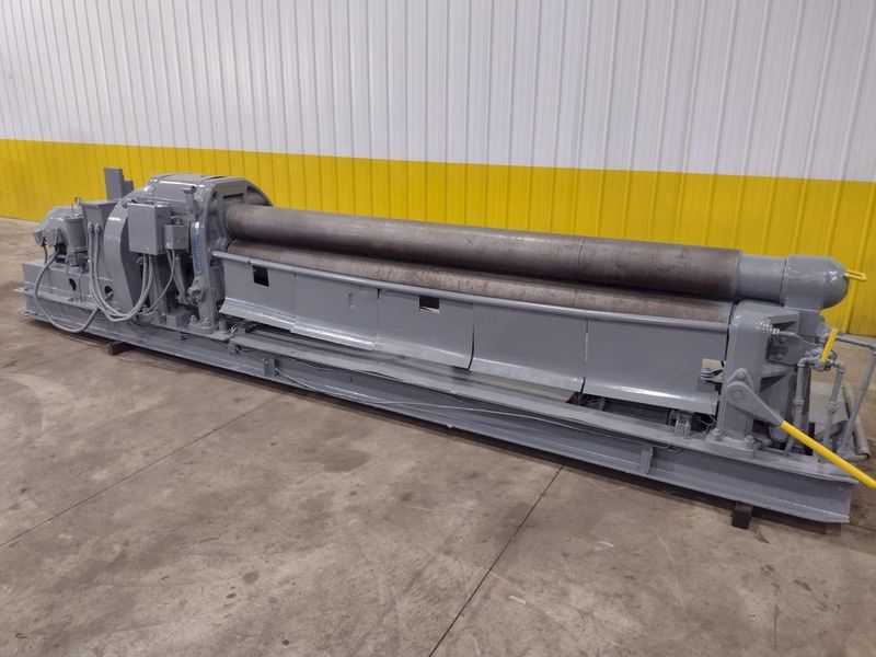 10' X 1/4" WEBB MODEL #6L INITIAL PINCH 3 ROLL PLATE ROLL: STOCK #18988
