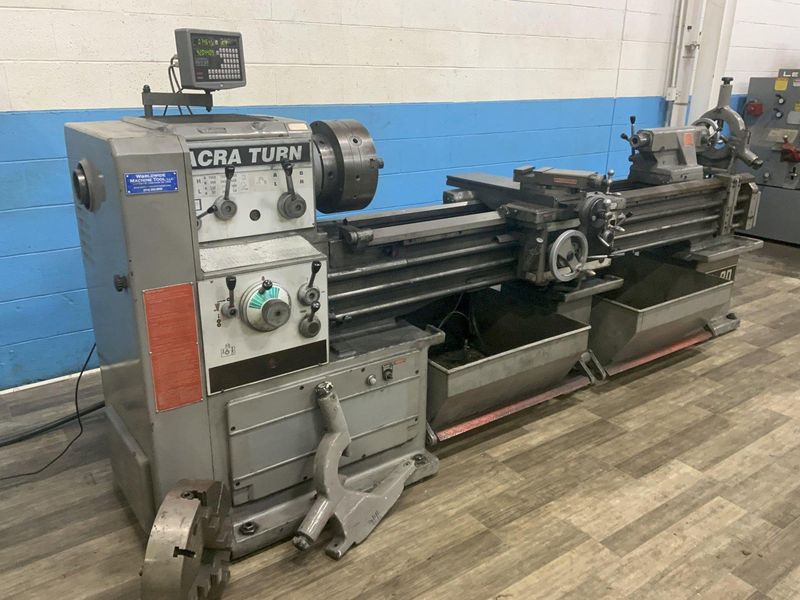 18" X 80" ACRA-TURN ENGINE LATHE: STOCK #80805