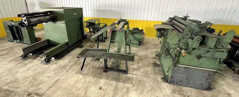 48" X 20,000 LBS RBI AUTOMATIC FEED DAHLSTROM CTL CUT TO LENGTH LINE ENTRY: STOCK #19768