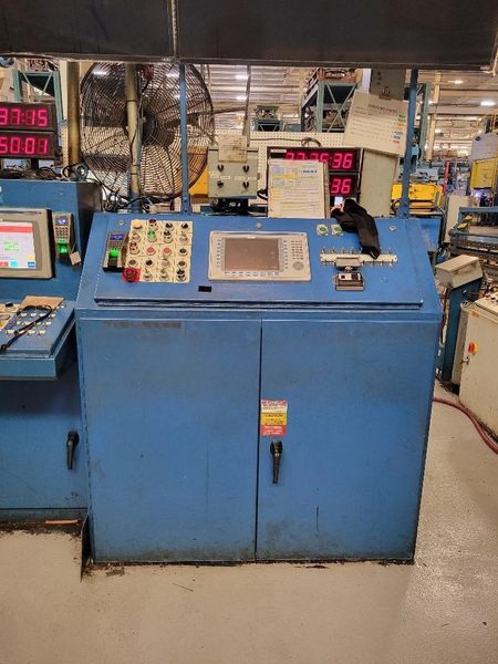 400 ton Niagara BP2-400-84-48 Used Straight Side Mechanical Metal Stamping Press, Year 1980