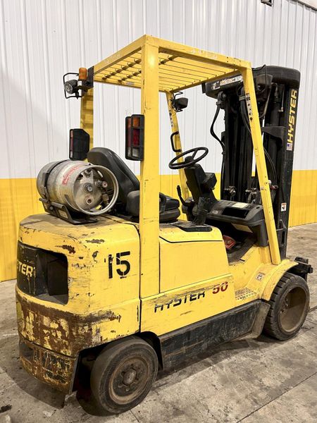 5000 LBS HYSTER MODEL #S50XM LP GAS FORKLIFT: STOCK #22362