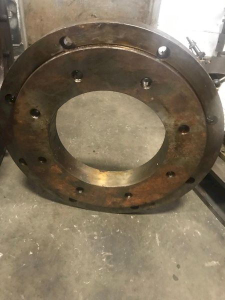 36" CUSHMAN 4 JAW CHUCK: STOCK # 71468