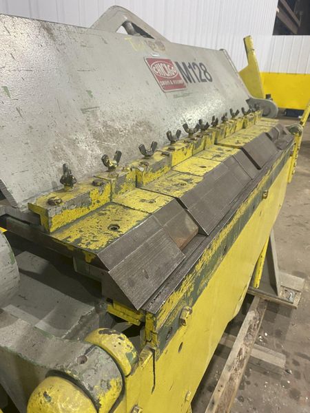 48" X 14 GA CHICAGO DREIS & KRUMP MODEL #BPO-414-6 BOX & PAN FINGER BRAKE: STOCK #19836