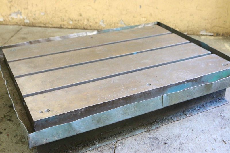 52" X 36" X 11" BOX DRILL TABLE:  STOCK #17937