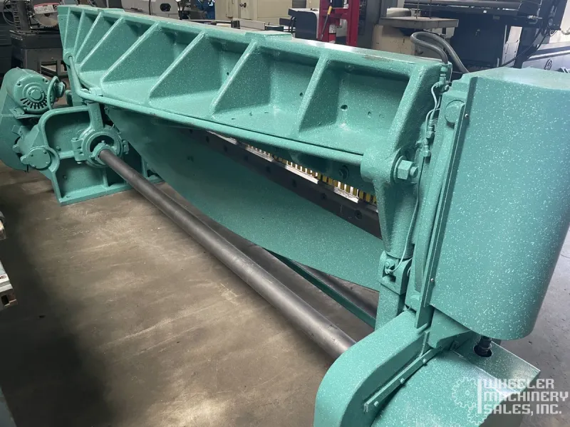Wysong 1296 Power Squaring Shear 96" x 12 Ga. #7452 #1