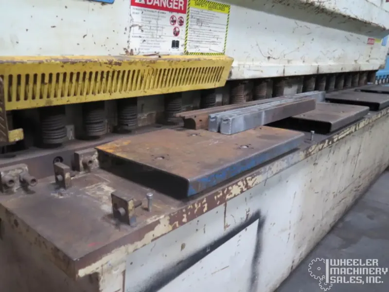 2001 DURMA AHGM 4016 Hydraulic Power Squaring Shear #8187