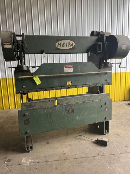 30 TON X 6'6" HEIM MODEL 30-6 MECHANICAL PRESS BRAKE: STOCK 17099