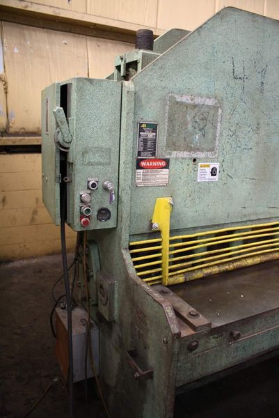 12' X 3/8" AMERICAN HERCULES HYDRAULIC SHEAR: STOCK #67931