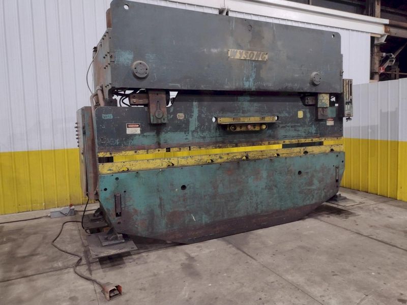 160 TON X 12' WYSONG MODEL 160-12 HYDRAULIC PRESS BRAKE: STOCK #10066
