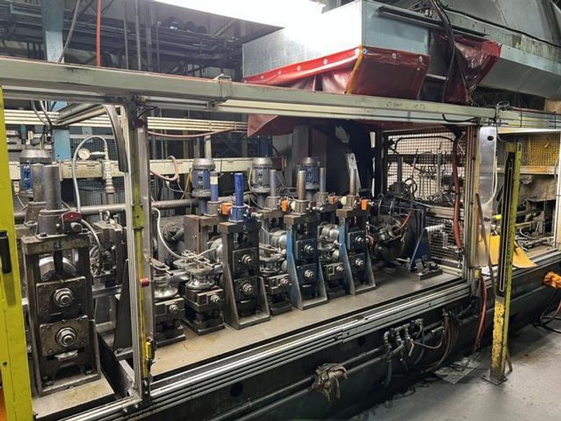 3" (76mm) x .125" (3.18mm) T&H Tube Mill with Thermatool HCT Welder