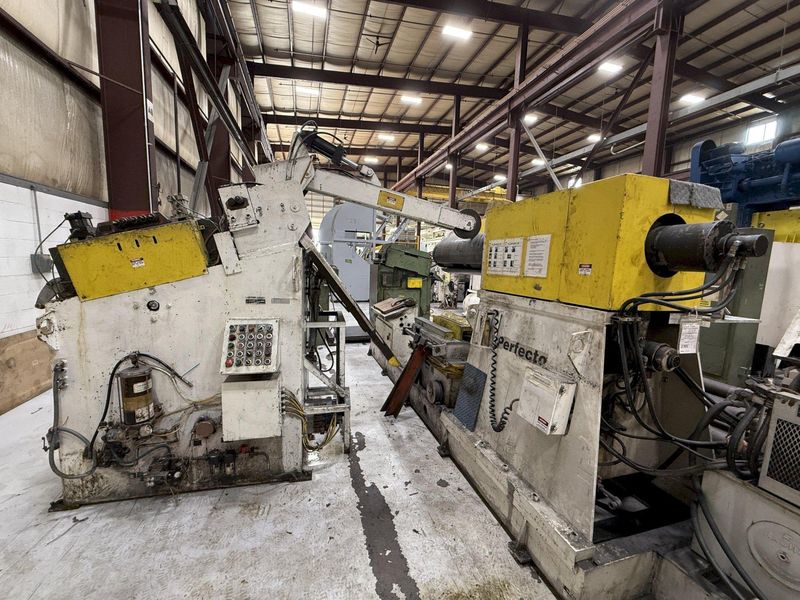 30,000 lbs. x 42" Perfecto Servo - Conventional Coil Feed Line For Metal Stamping