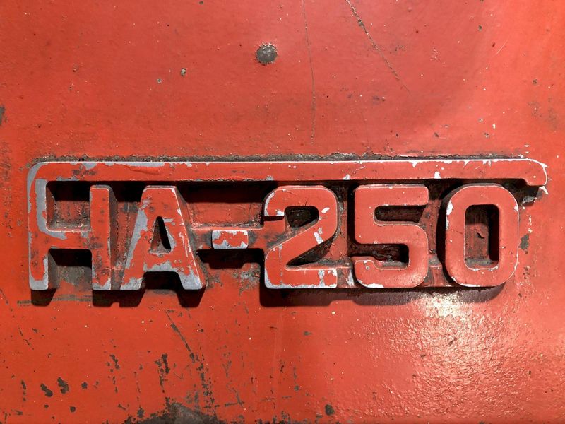 10" X 12" AMADA HA-250 HORIZONTAL BANDSAW: STOCK #11256