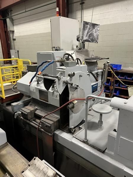 1700mm (67") x 8000mm (26') Wemex Heckert Roll Grinder Model SAXW-1600/2