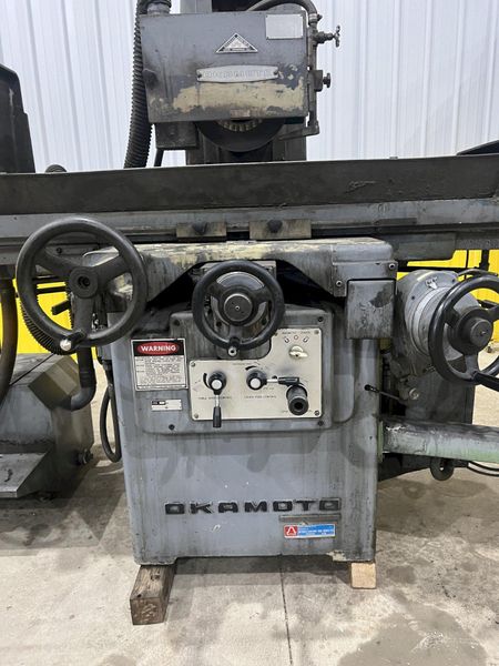 12" x 24" OKAMOTO MODEL #ACCUGAR-124N AUTOMATIC HORIZONTAL SURFACE GRINDER: STOCK #20674