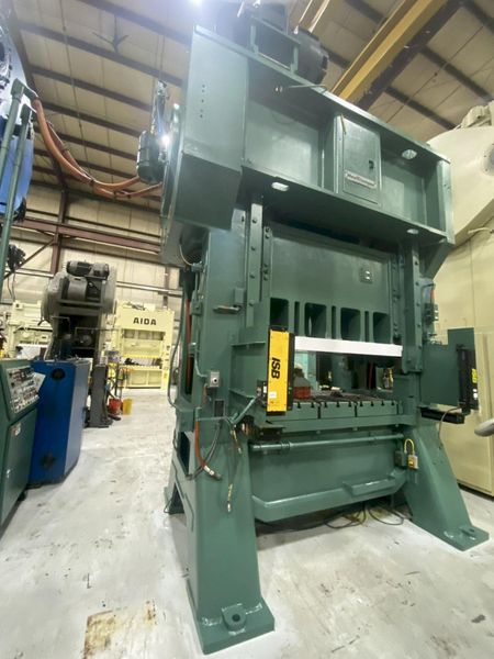 250 Ton MINSTER E2-250-72-36 Hevi-Stamper Straight Side Mechanical Metal Stamping Press, New 198