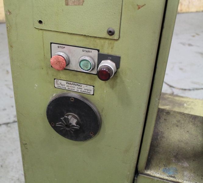20" START RITE MODEL #V500F VERTICAL BANDSAW: STOCK #63537