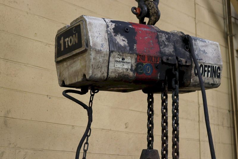 1 TON COFFING ELECTRIC CHAIN  HOIST: STOCK #73083