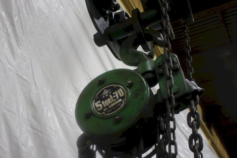 5 TON JET MANUAL CHAIN HOIST:  STOCK #75156