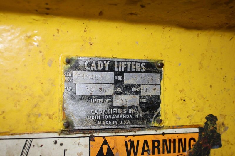 15 TON X 6' CADY LIFT SPREADER BARS" STOCK #74923