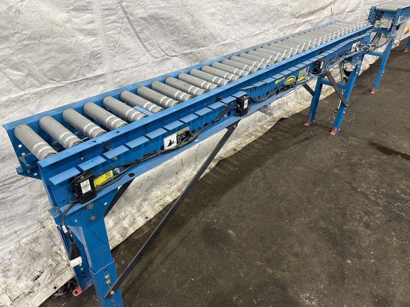 102" X 8-1/2  HYTROL POWER  ROLLER CONVEYOR: STOCK #77556