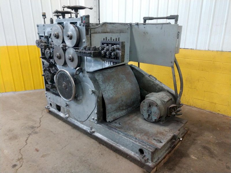.313" X 4.63" TORRINGTON MODEL #W13A WIRE SPRING COILER / COIL MAKING MACHINE: STOCK #14913