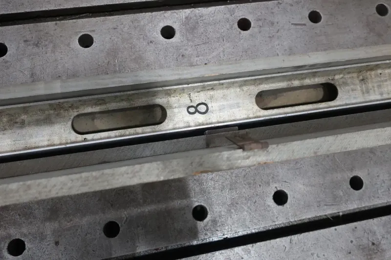 1-3/8" T-Slot Table Fixture Plate 12'3" x 31" x 4"