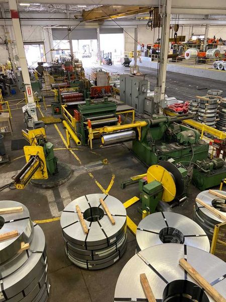 52" x 6.00" x 30,000# Paxson Slitting Line