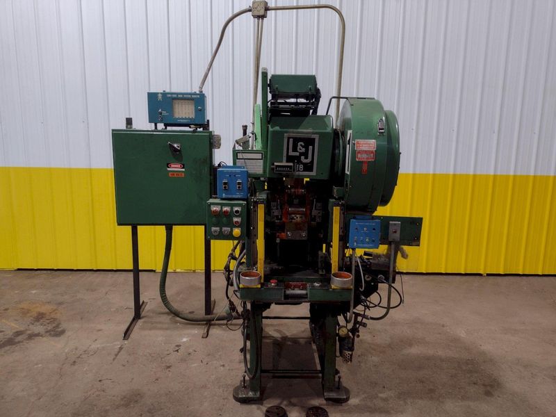 18 TON L&J OBI STAMPING PUNCH PRESS, 2" STROKE: STOCK #18263