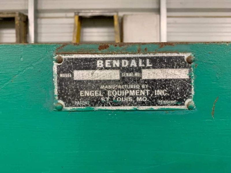 Engel Bendall 1010BA 10′ X 16 Ga Bender