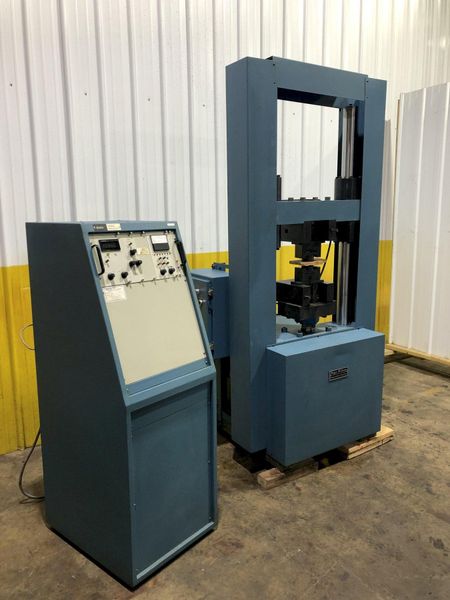 60,000 LBS RIEHLE MODEL #60-HD SERIES PUSH - PULL UNIVERSAL HYDRAULIC TEST STAND: STOCK #16726