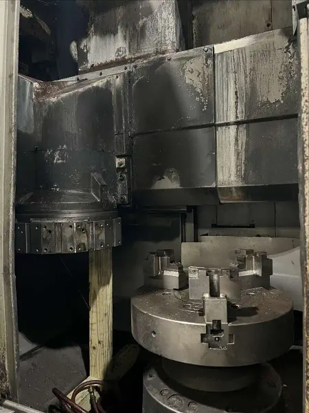Okuma 2SP-V60 Twin Spindle CNC Vertical Turret Lathe. 24" Chucks. New-2006