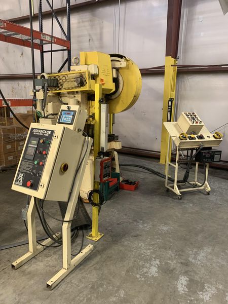 35 TON V & O HI-SPEED OBI PRESS; 2" STROKE X 250 SPM: STOCK #10110