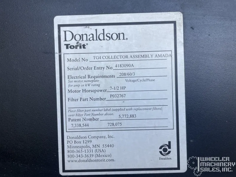 DONALDSON TORIT TG-4 Cartridge Dust Collector #8211 #2