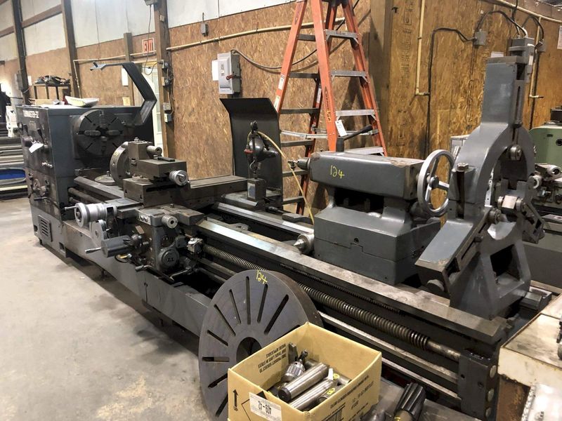 32" X 120" TIMEMASTER GAP BED ENGINE LATHE: STOCK #72823