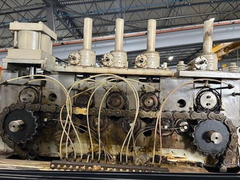 15,000 lbs. x 42" Dallas Coil Reel and Dallas Powered Straightener Available For Sale!