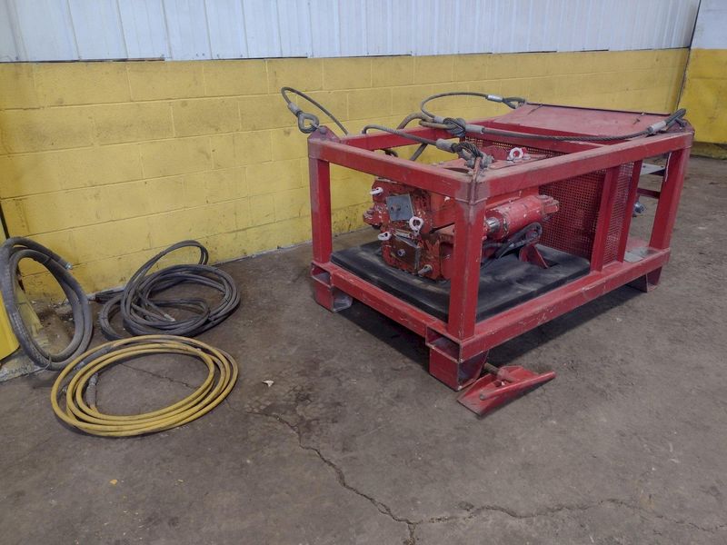 10" WEATHERFORD MODEL "SUT" PORTABLE PIPE HYDRDAULIC BREAK-OUT & BUCKING MACHINE: STOCK #18037