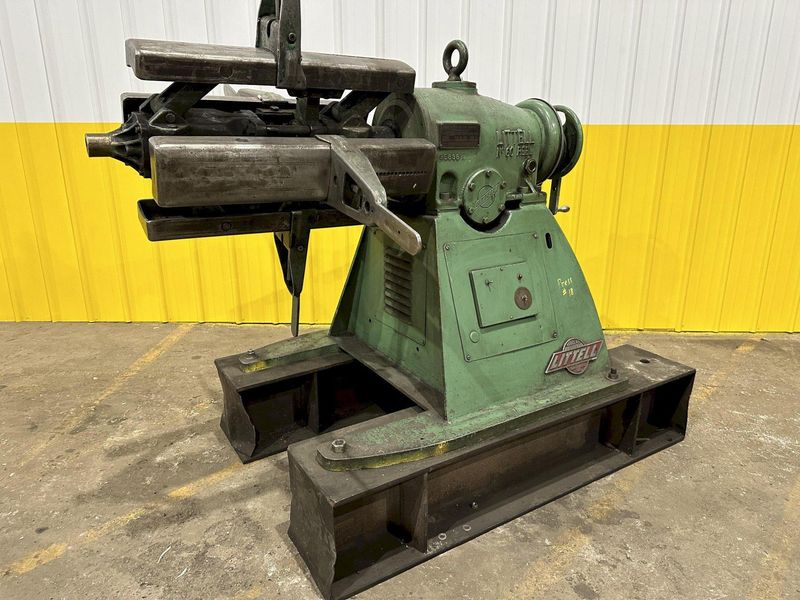 6000 LBS X 24" WIDE LITTELL PULL OFF COIL REEL MODEL #60-24: STOCK #19803