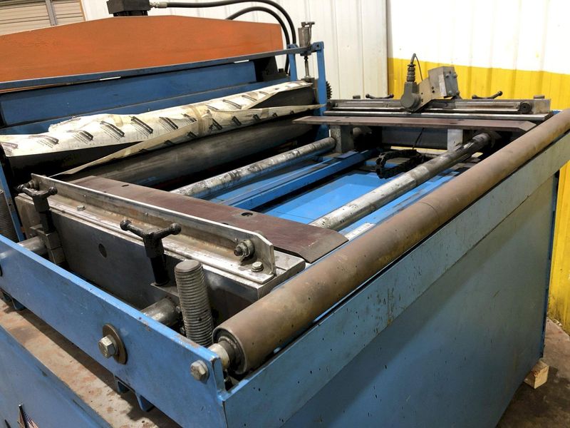 48" ASC PRECUT FRONT END COIL SHEAR & FEEDER ROLLS: STOCK #17064