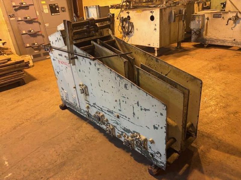 3000 LB X 12" X .125" COOPER WEYMOUTH PETERSON COIL CRADLE STRAIGHTENER