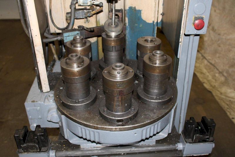 10 TON DENISON HYDRAULIC PRESS WITH ROTARY TABLE