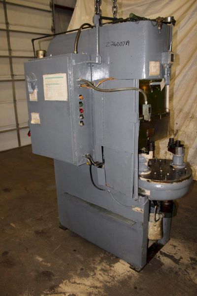 10 TON DENSON HYDRAULIC PRESS WITH 6 STATION ROTARY TABLE