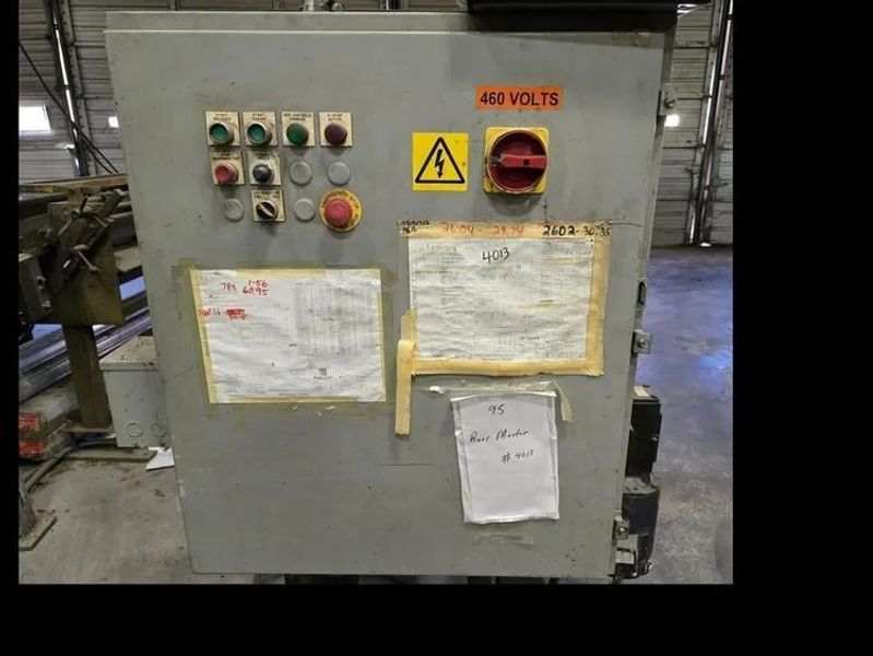 3" OD X 120" KENT BURRMASTER BRUSH DEBURRING MACHINE