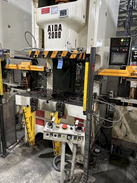 220 AIDA GAP FRAME PUNCH PRESS