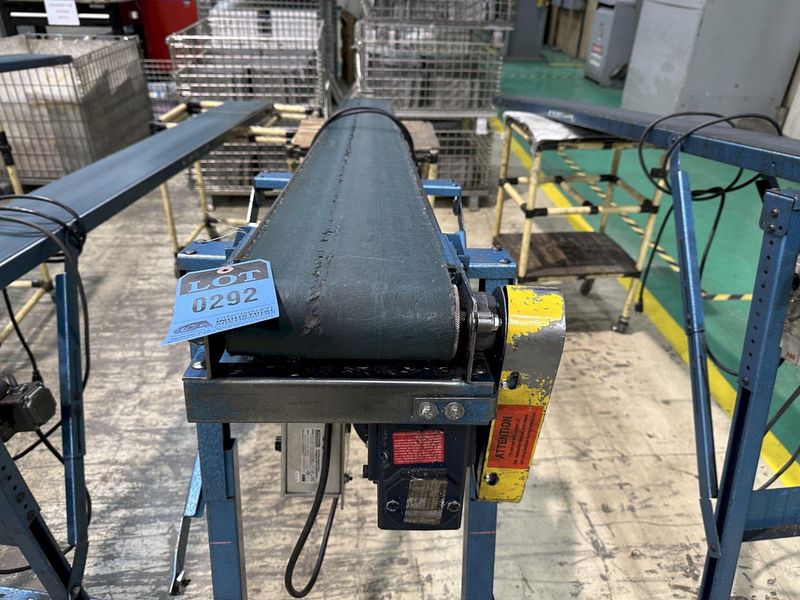 8" x 8'  NEW LONDON ENGINEERING TRANSFER CONVEYOR