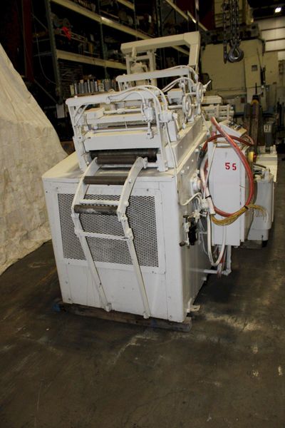 10,000 LB X 20" X .175" ROWE UNCOILER AND STRAIGHTENER WITH COIL CAR
