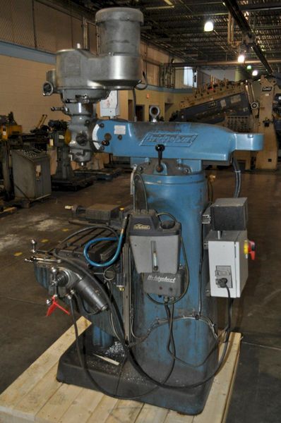 2 HP BRIDGEPORT VERTICAL MILL